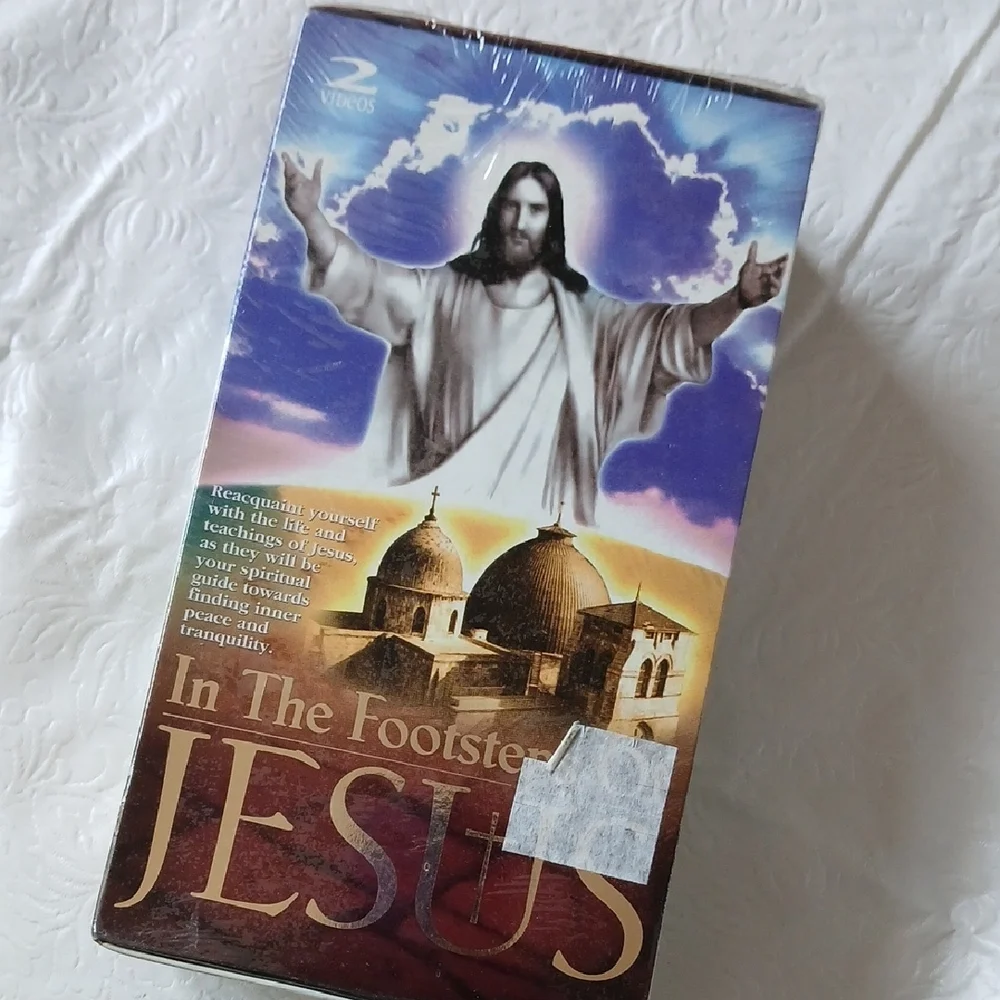 Religious VHS Tape Lot - 'Jesus' 'The Ten Commandments' 'Jesus Superstar'